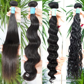 Wholesale 12A Grade Vendor Real Extensions 3 Bundles and Lace Closure 100% Human Cuticle Aligned Raw Virgin Hair Unprocessed